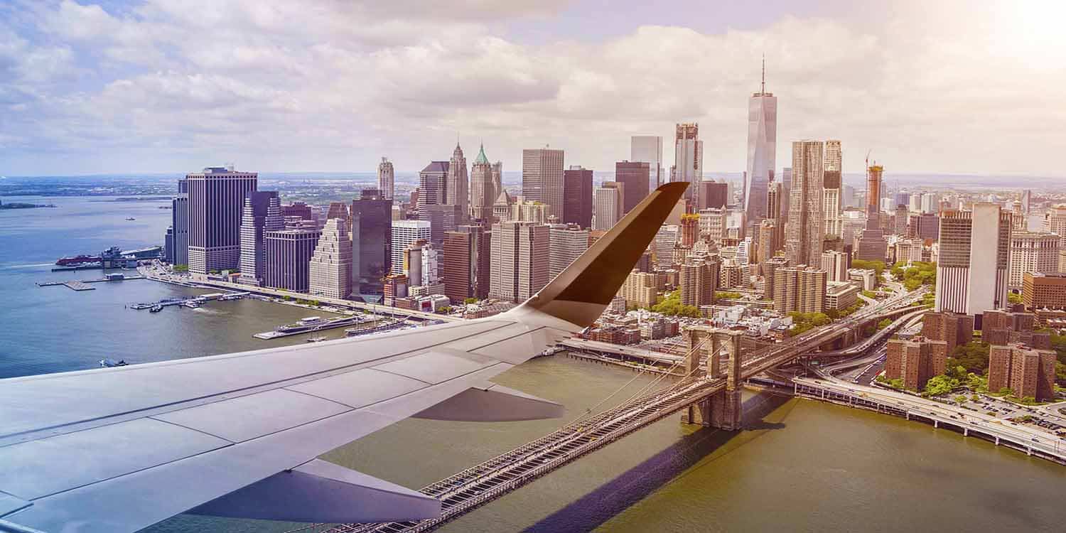 Flights from Canada to New York