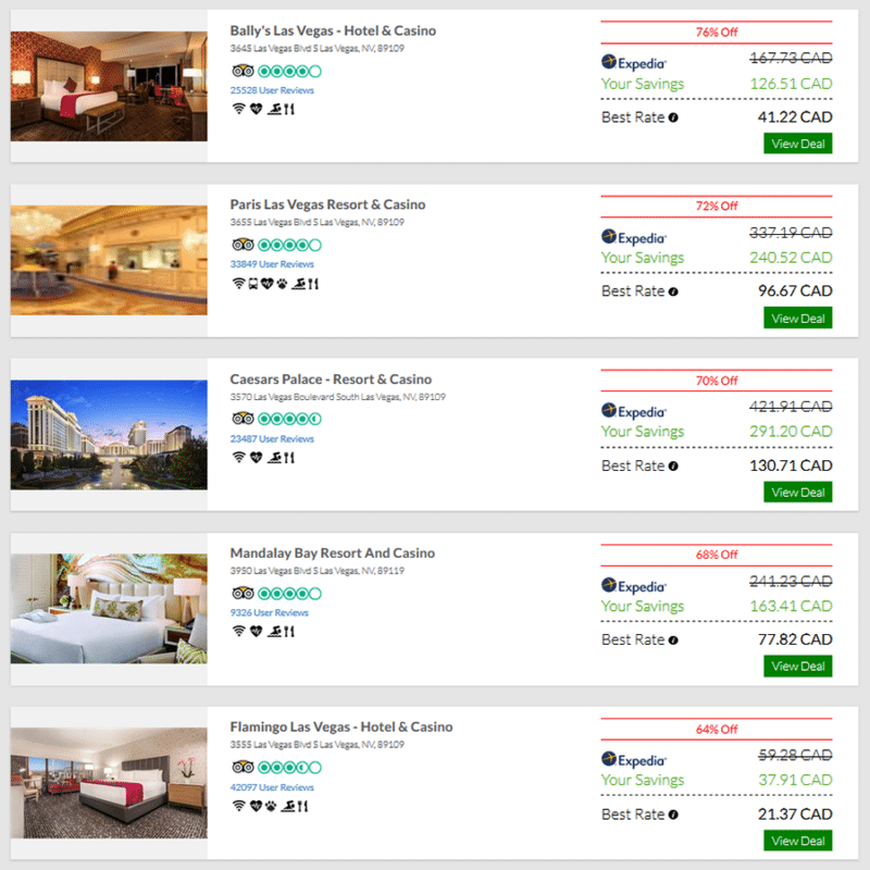 tourist hotel discounts